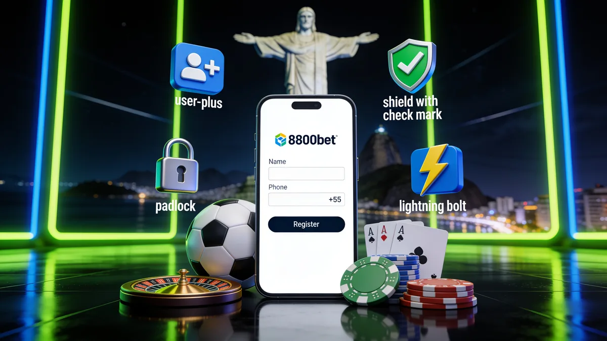 Como Fazer o Cadastro na 8800bet? para jogadores no Brasil